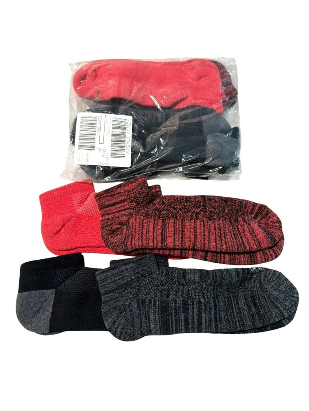 8 pairs of Compression Ankle Socks Tommie Copper Anti Odor New Large